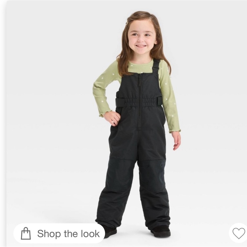 Black Snow Bibs - SZ 18Month